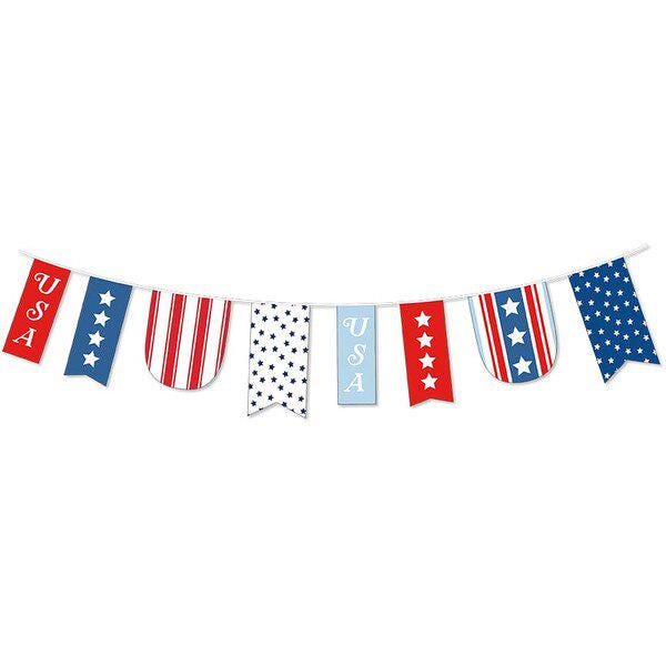 PREORDER Riley Blake Firecracker Banner Panel