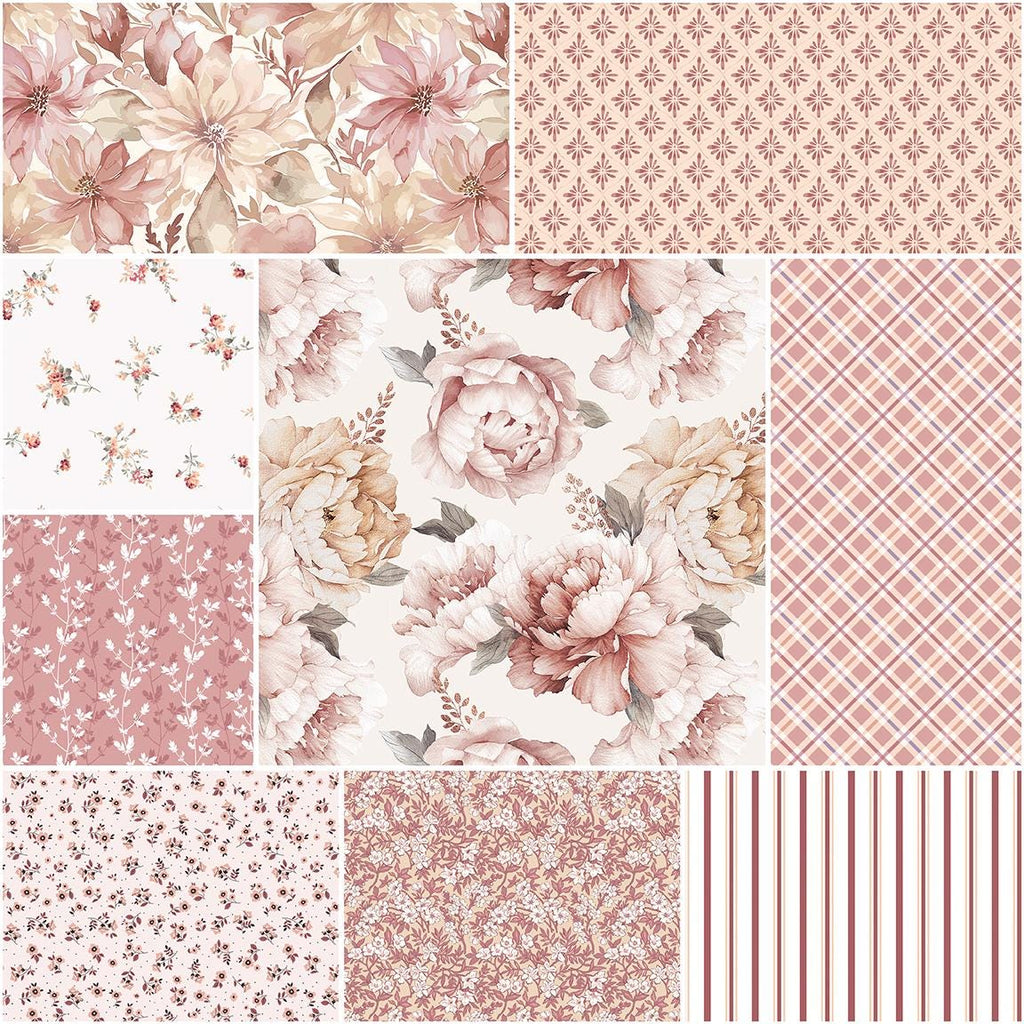 PREORDER Riley Blake Daybreak on the Prairie  5" Stacker  - floral fabric