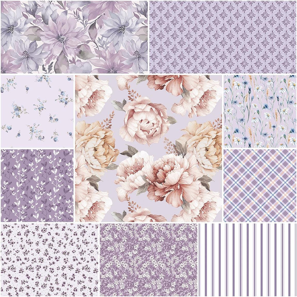 PREORDER Riley Blake Daybreak on the Prairie  5" Stacker  - floral fabric
