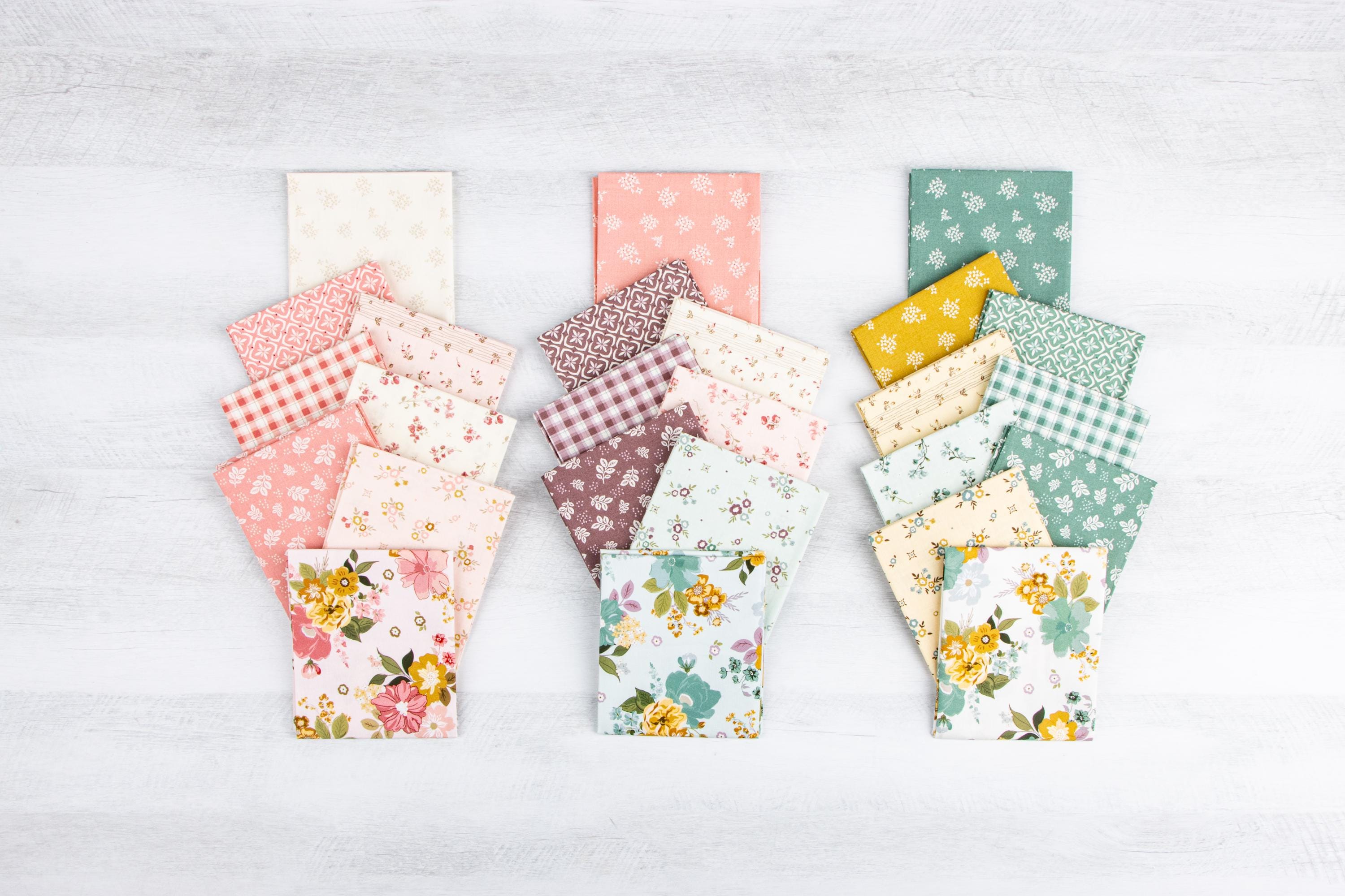PREORDER Riley Blake Renew Fat Quarter Bundle – 25 Floral Fabric Pieces