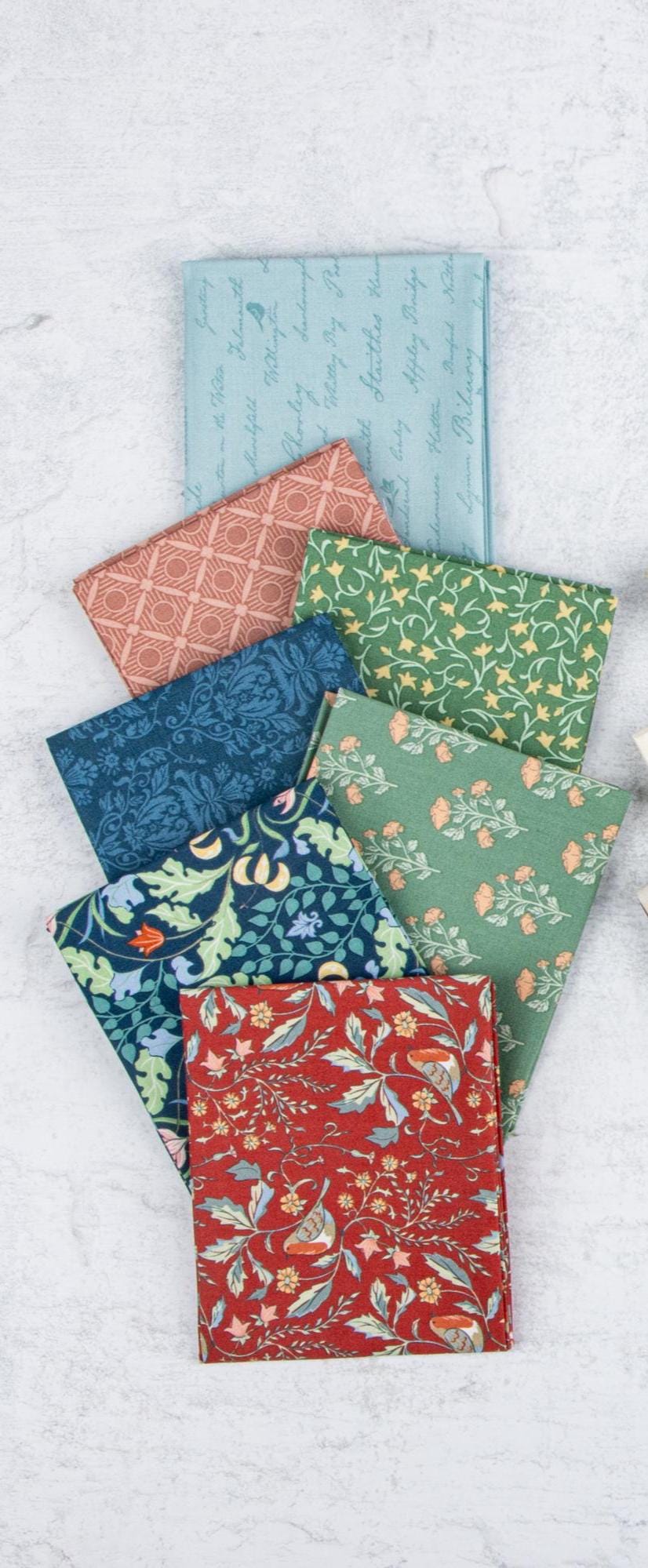 PREORDER Riley Blake Ambleside Mini Fat Quarter Bundle - floral fabric