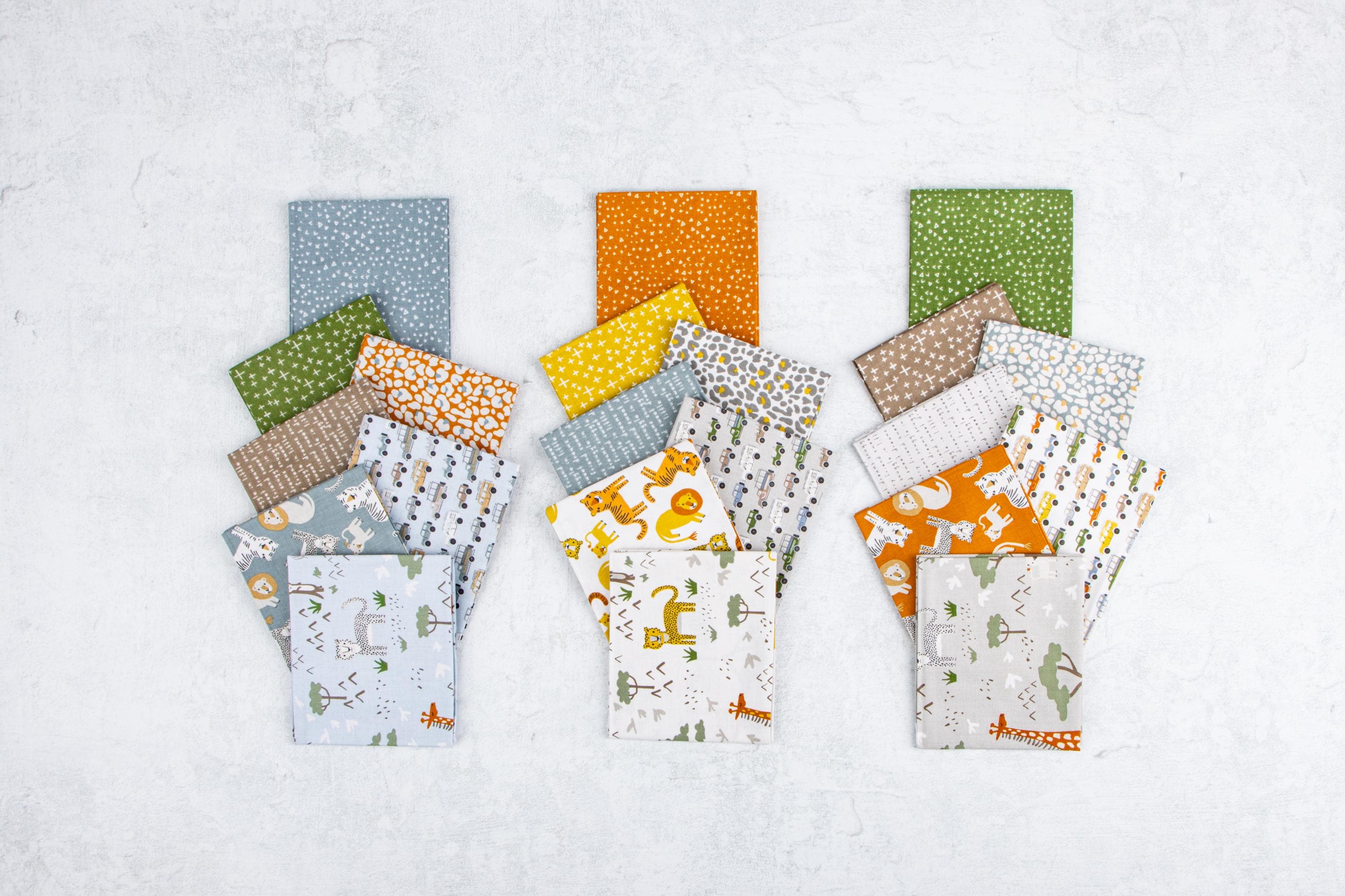 PREORDER Riley Blake Leo & Savannah 5" Stacker  - kids fabric