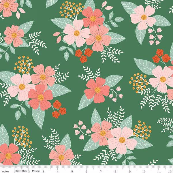 PREORDER Riley Blake Meadow Moments Fat Quarter Bundle - Easter fabric - Spring Fat Quarters -