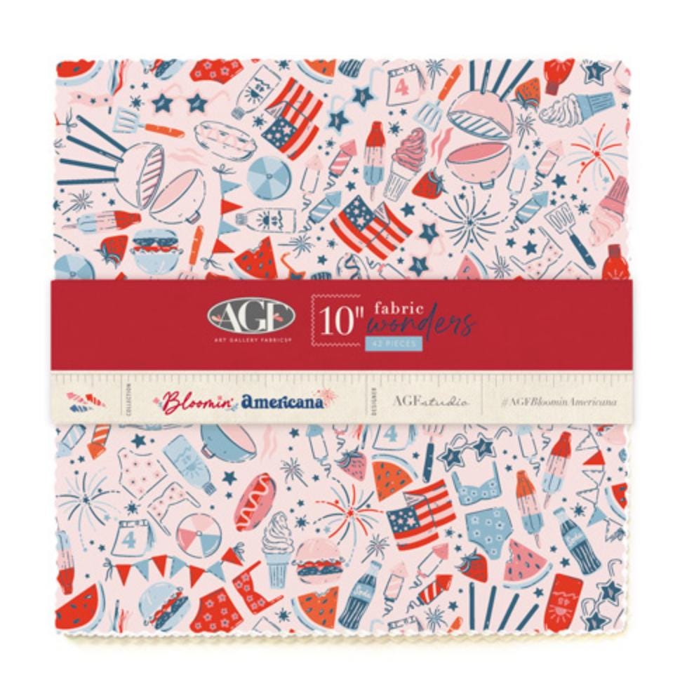 PREORDER Art Gallery Bloomin’ Americana Layer Cake 10”