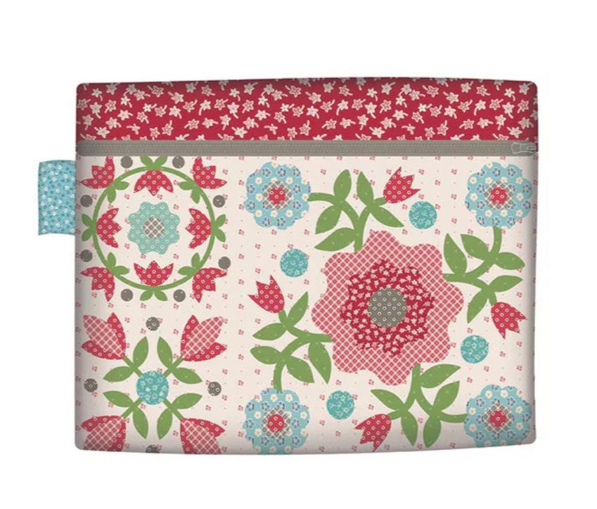 IN STOCK  Riley Blake Home Decor Zippy Bags 4 Panel - Lori Holt Zipper Bags