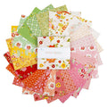 PREORDER Riley Blake Peach Cobbler 5” Stacker  - floral charm pack