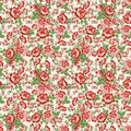 PREORDER Riley Blake Cowgirl Floral Red