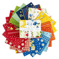 PREORDER Riley Blake Summers in Town Fat Quarter Bundle - floral fabric
