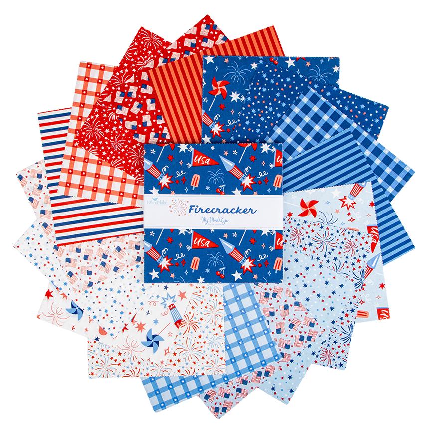 PREORDER Riley Blake Firecracker Layer Cake
