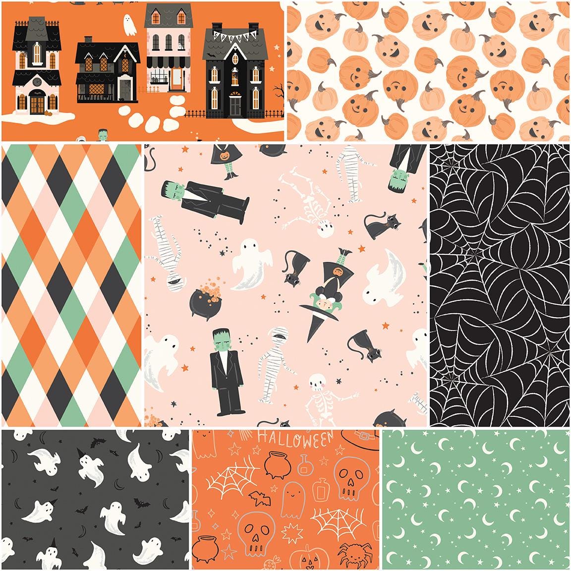 PREORDER Riley Blake Frank and Friends Fat Quarter Bundle